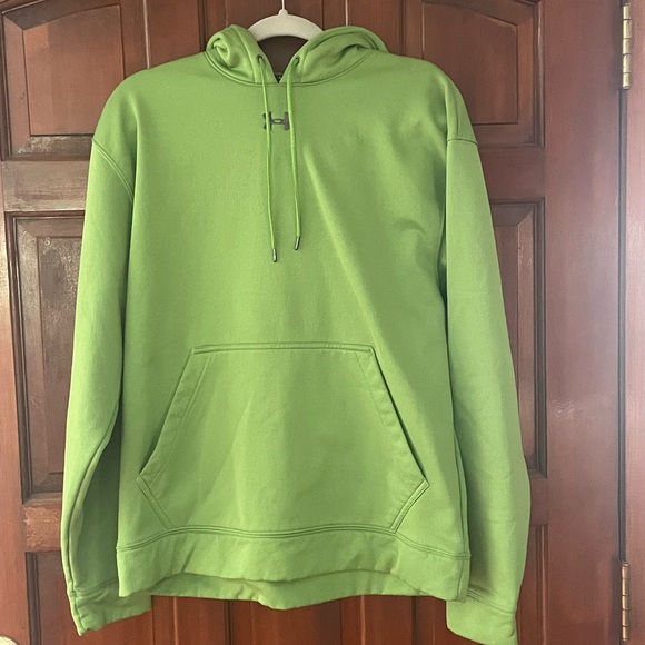 Under Armour Men's Lime Green Hoodie Large - Picture 1 of 2